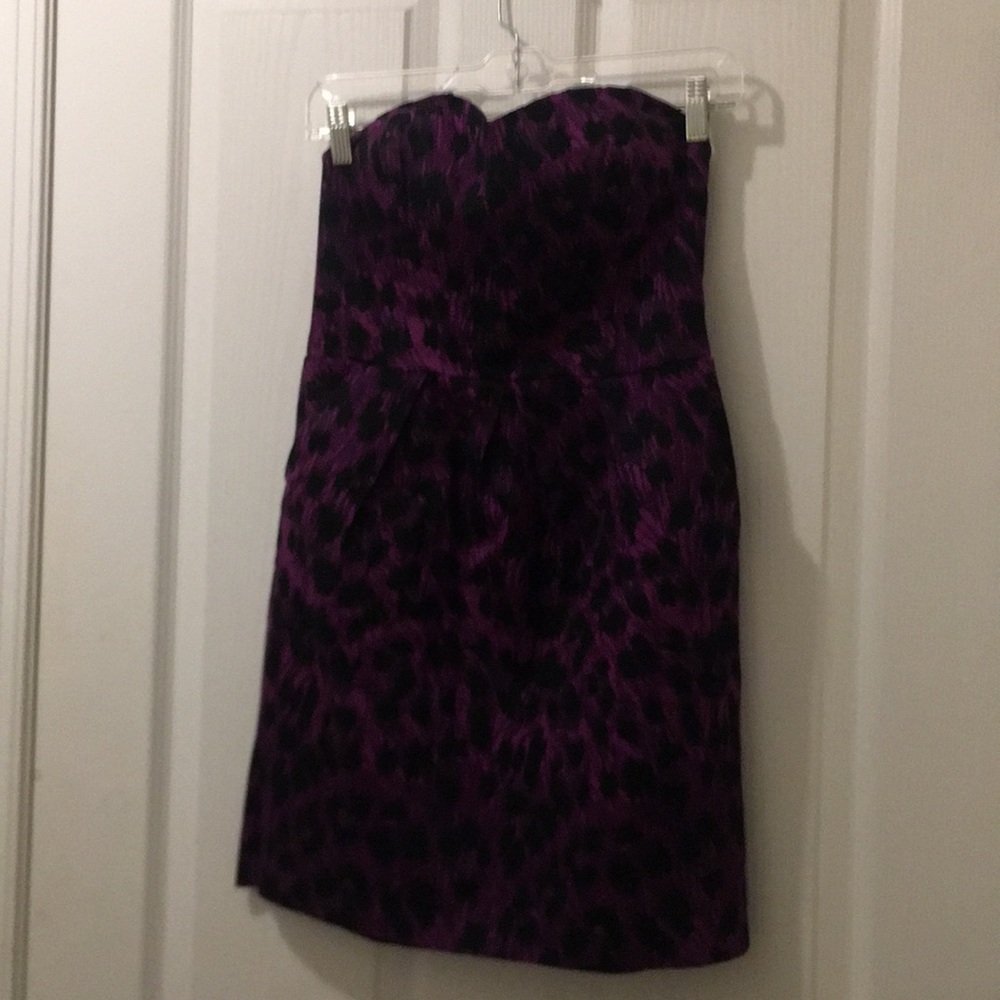 Animal print dress